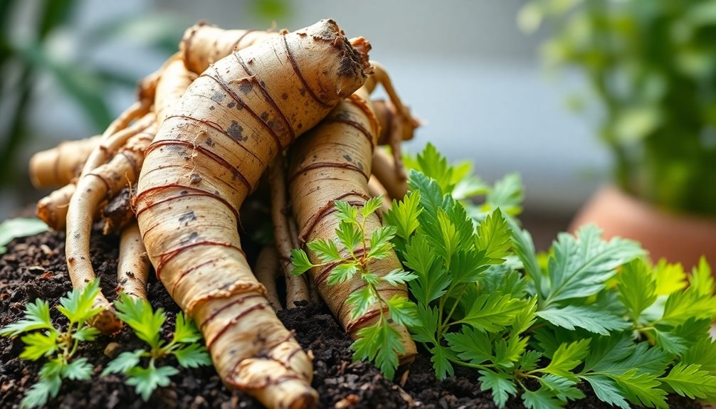 choose fresh angelica root